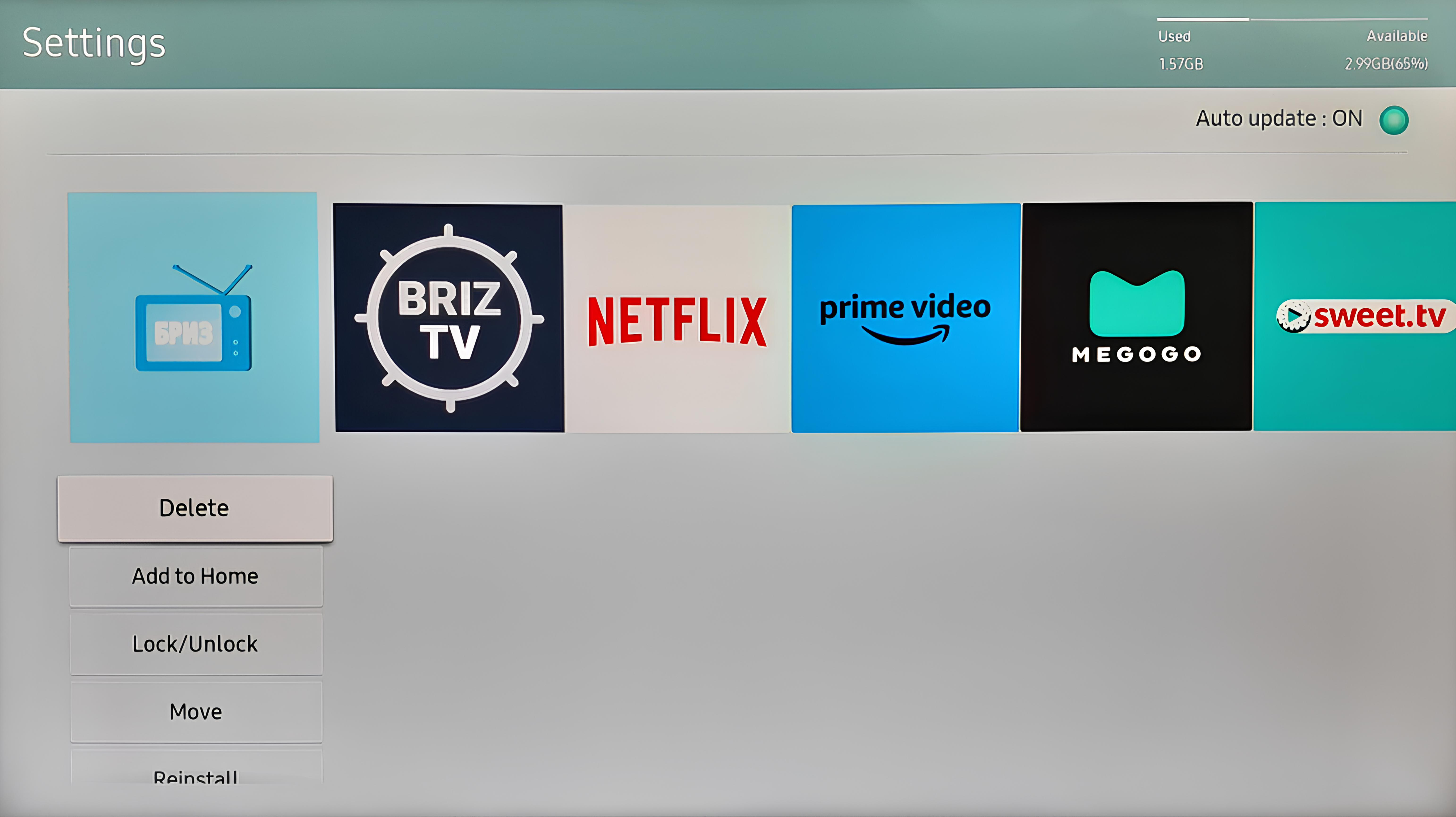 Samsung - Tizen,3 - Internet provider Briz in Odesa