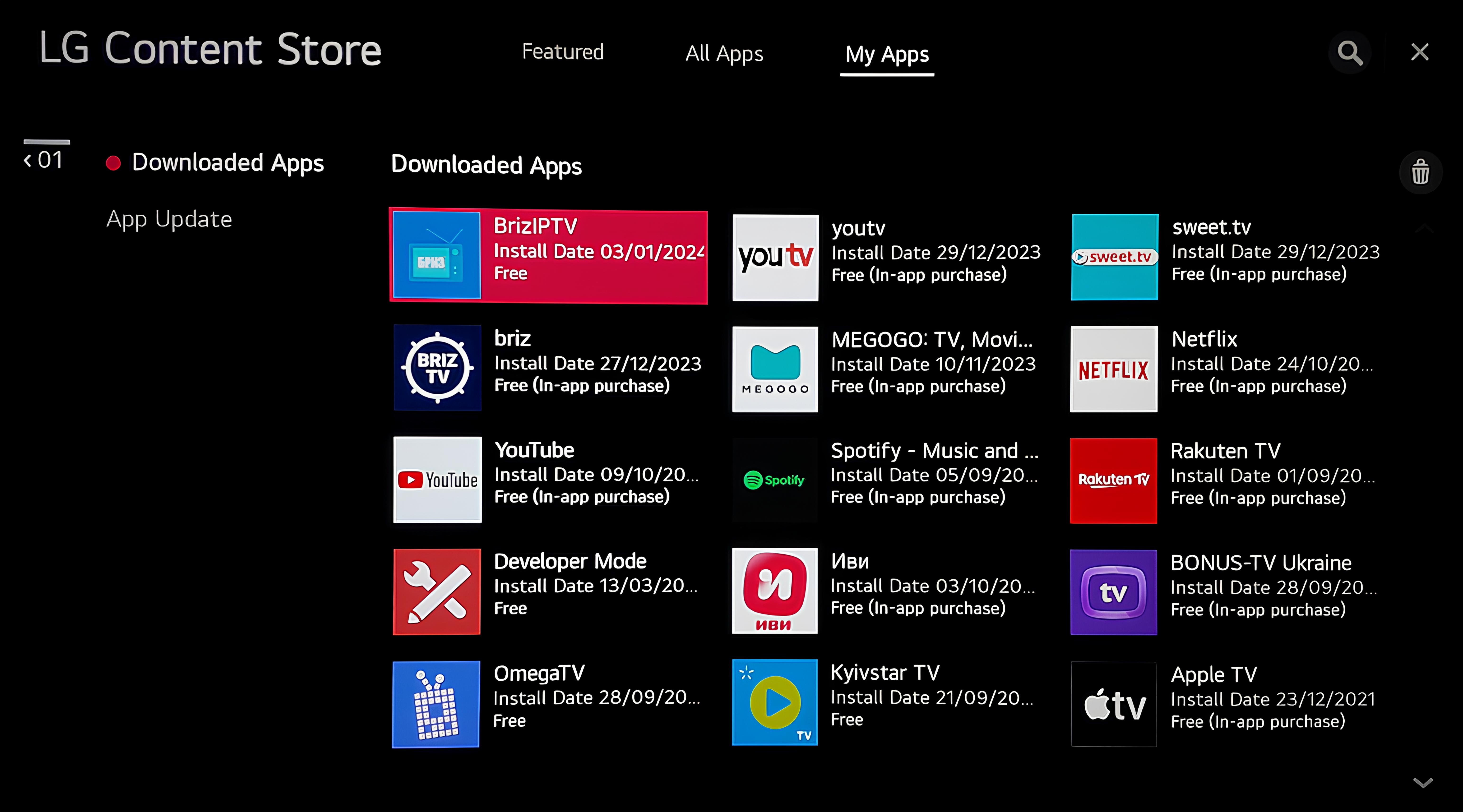 LG - WebOS,2 LG - WebOS,2 - Internet provider Briz in Odesa