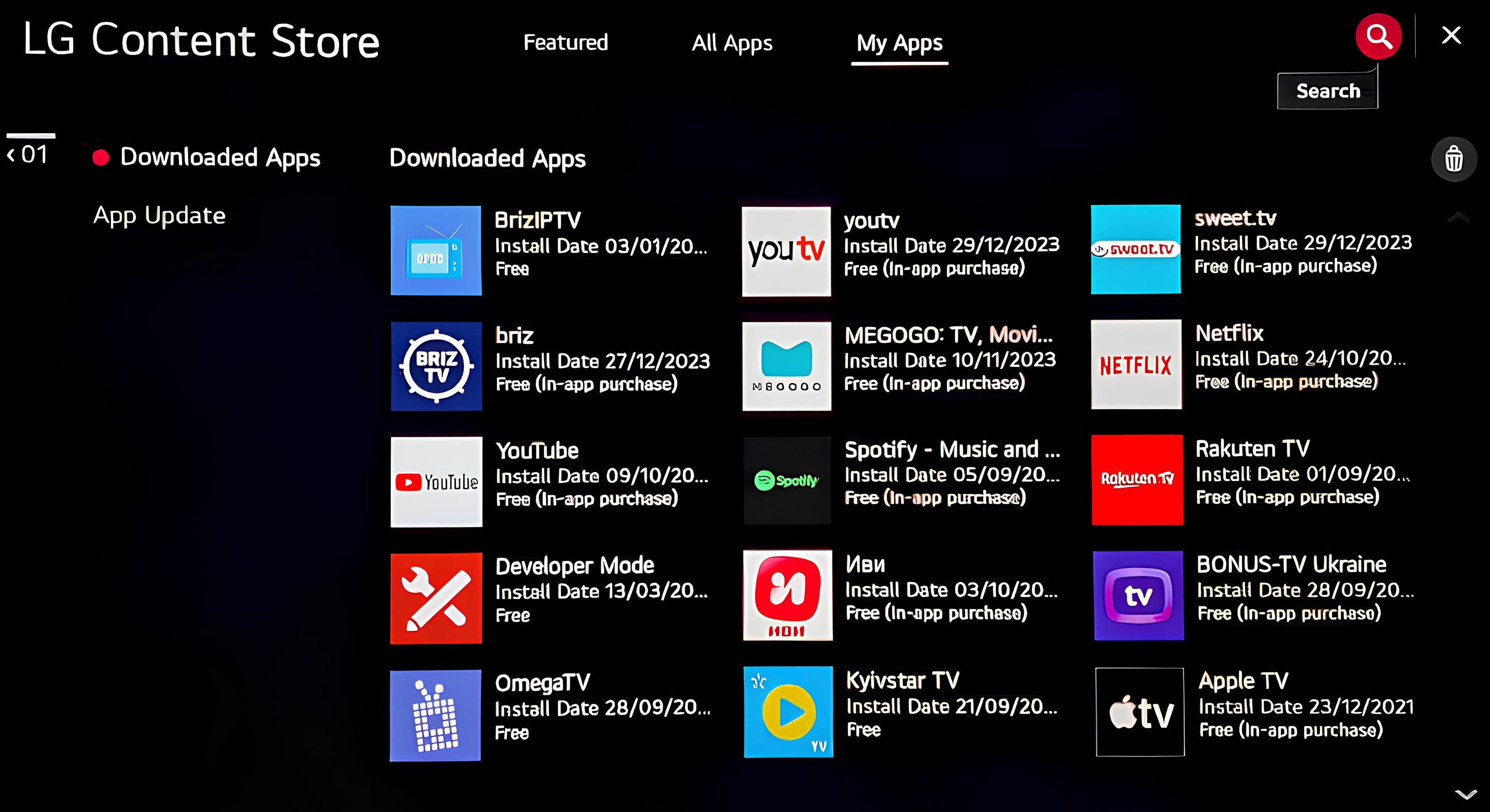LG - WebOS,6 LG - WebOS,6 - Internet provider Briz in Odesa