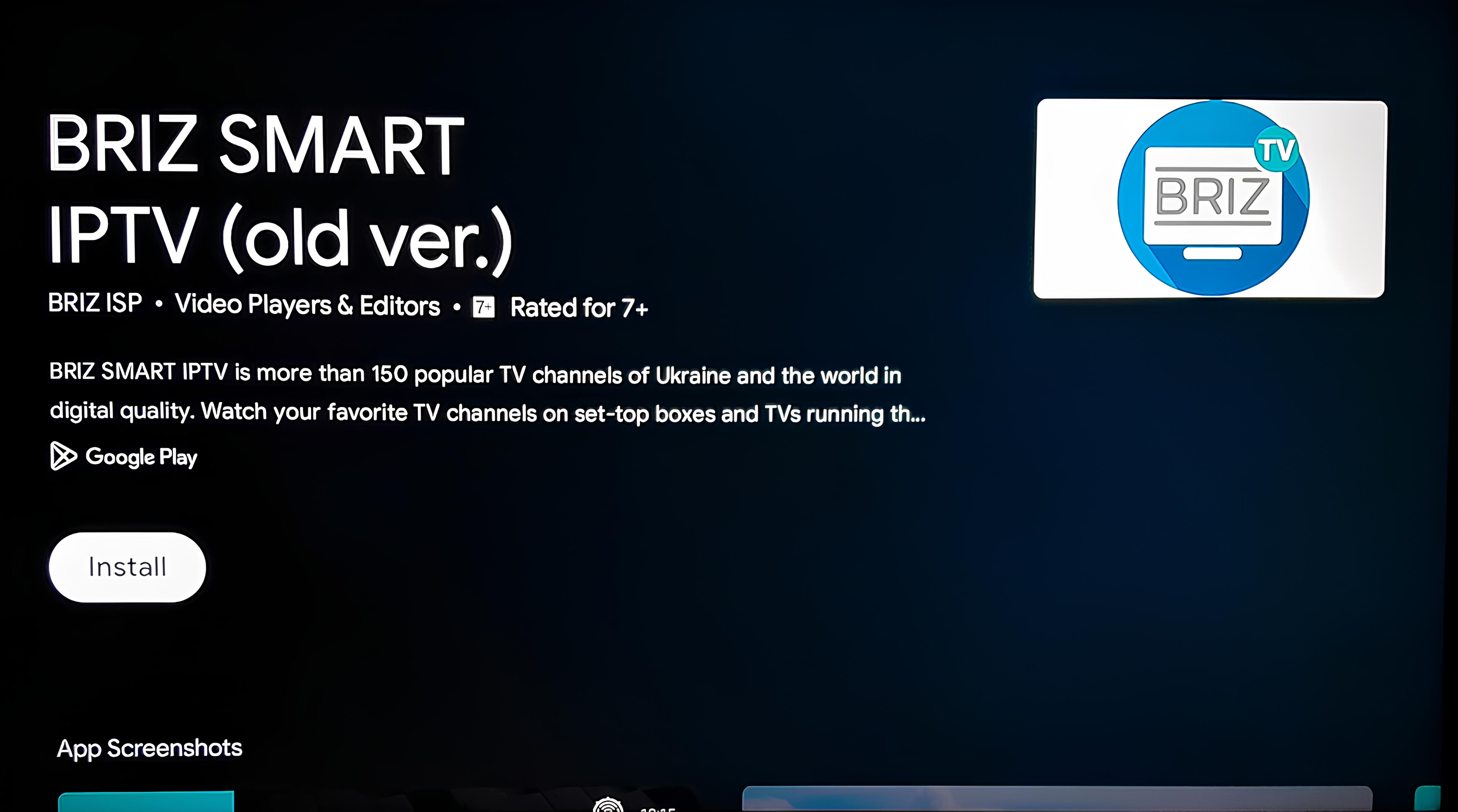 Android TV - Xiaomi,7 - Internet provider Briz in Odesa