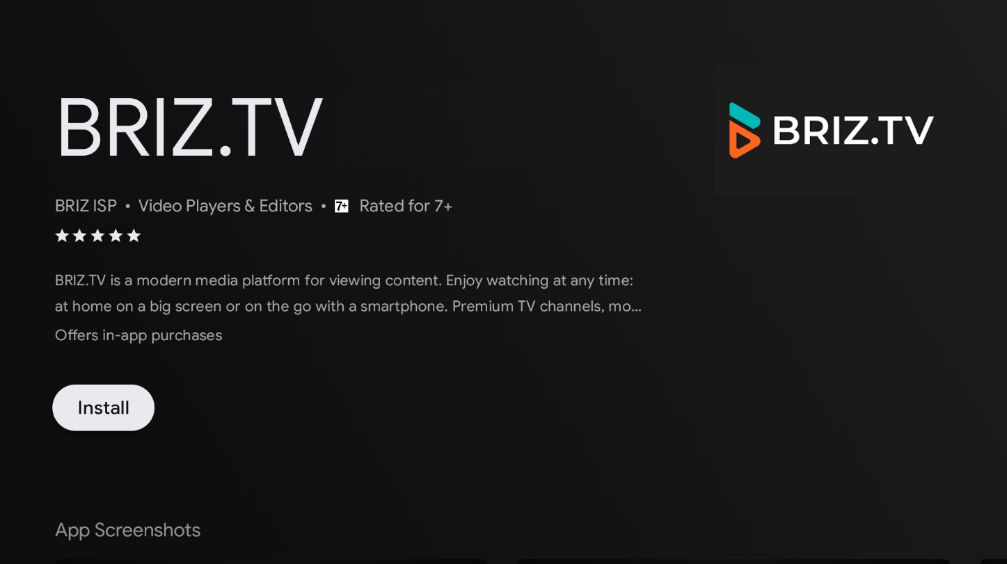 BRIZ.TV to Android TV/Set-Top Box,4 - Internet provider Briz in Odesa